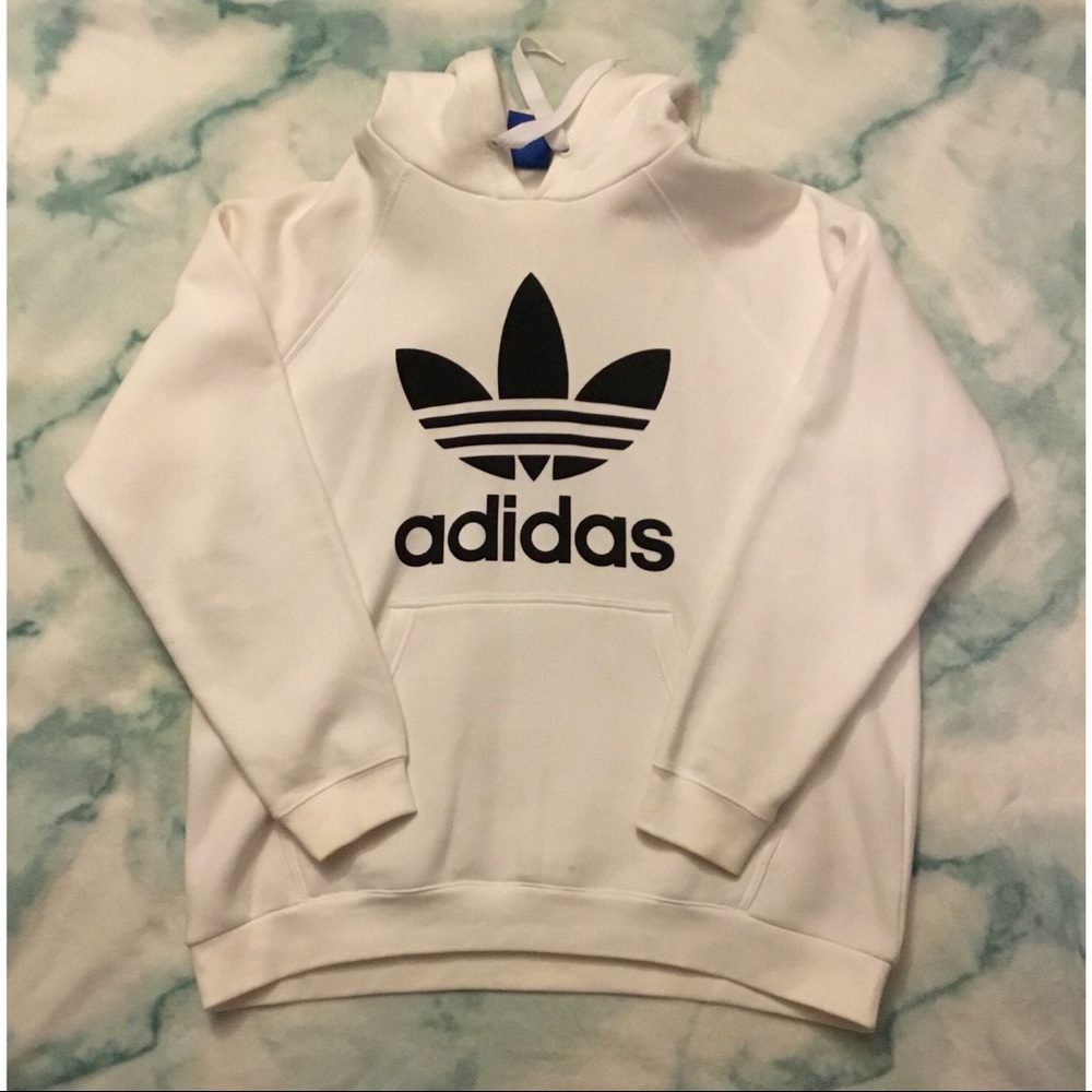 Adidas Logo Pullover Hoodie